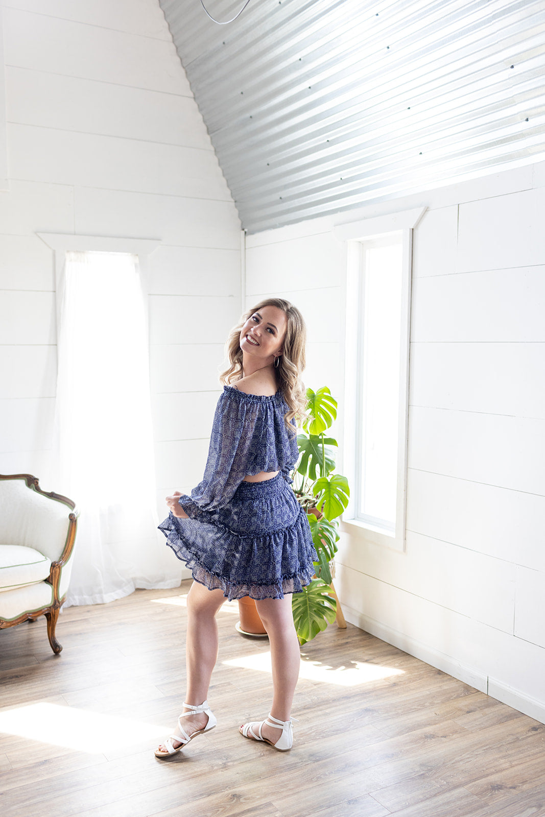 True Romance Tiered Mini Skirt - *LOW STOCK*