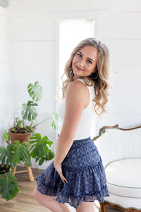 True Romance Tiered Mini Skirt - *LOW STOCK*