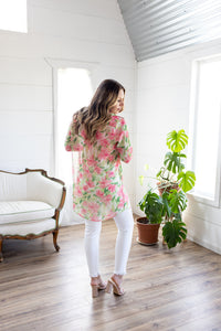 Tropical Paradise Button Down Top - *LOW STOCK*