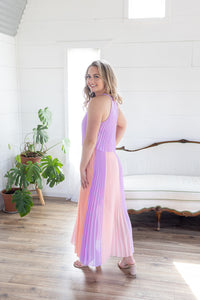 Kiss The Sky Pleated Maxi Dress - *LOW STOCK*