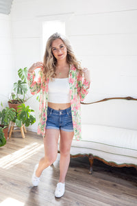 Tropical Paradise Button Down Top - *LOW STOCK*