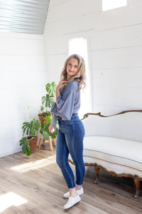 Jetsetter Tie Front Top - *LOW STOCK*