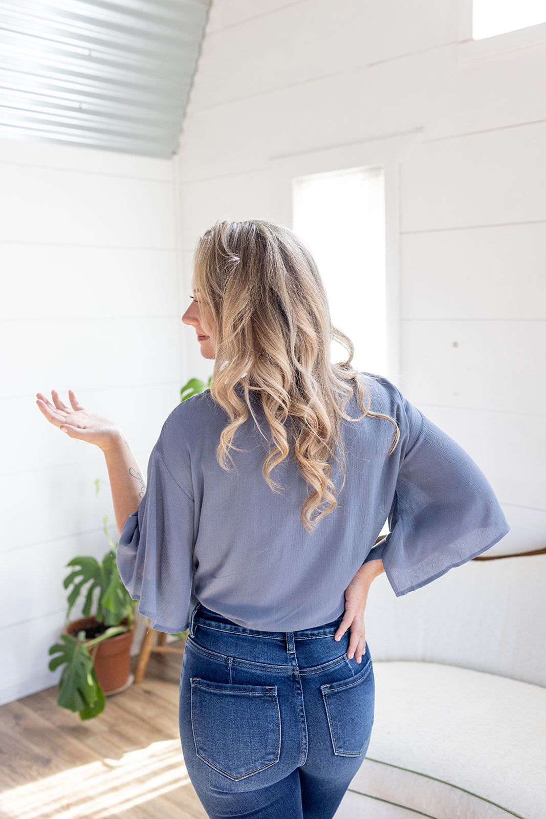 Jetsetter Tie Front Top - *LOW STOCK*