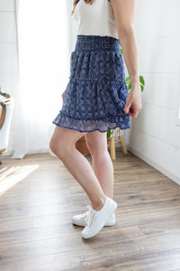 True Romance Tiered Mini Skirt - *LOW STOCK*