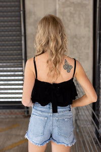 Hear The Waves Tier Ruffle Tank - *1 LEFT*