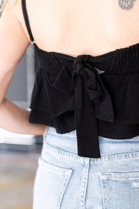 Hear The Waves Tier Ruffle Tank - *1 LEFT*