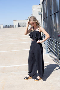 Hear The Waves Tier Ruffle Tank - *1 LEFT*
