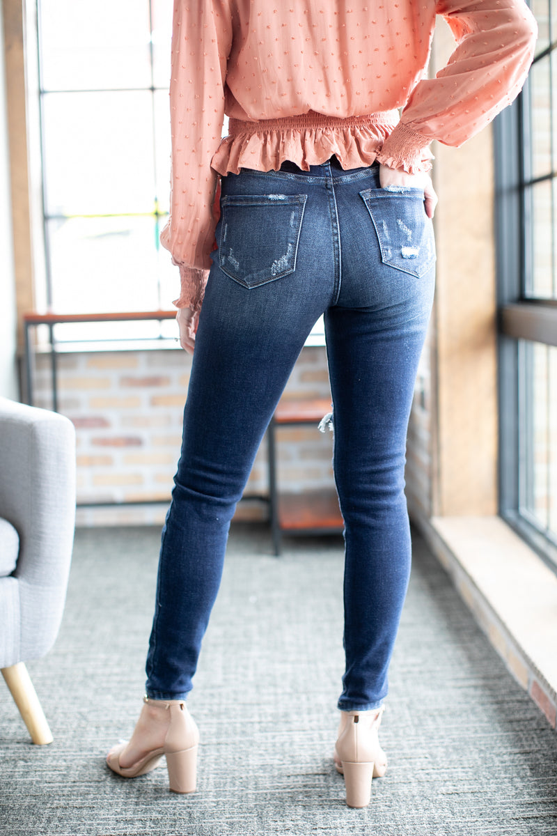 Just Like That High Rise Destructed Skinny - *LOW STOCK*