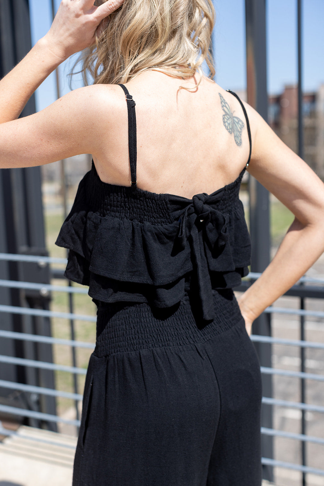 Hear The Waves Tier Ruffle Tank - *1 LEFT*