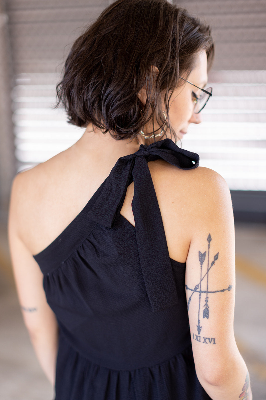 Evening Delight One Shoulder Tank - *1 LEFT*