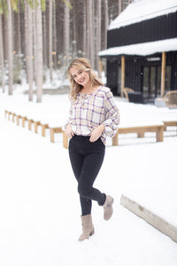 Always Right Plaid Top