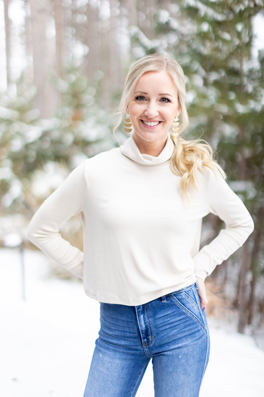 Searching For You Turtleneck Top - *LOW STOCK*