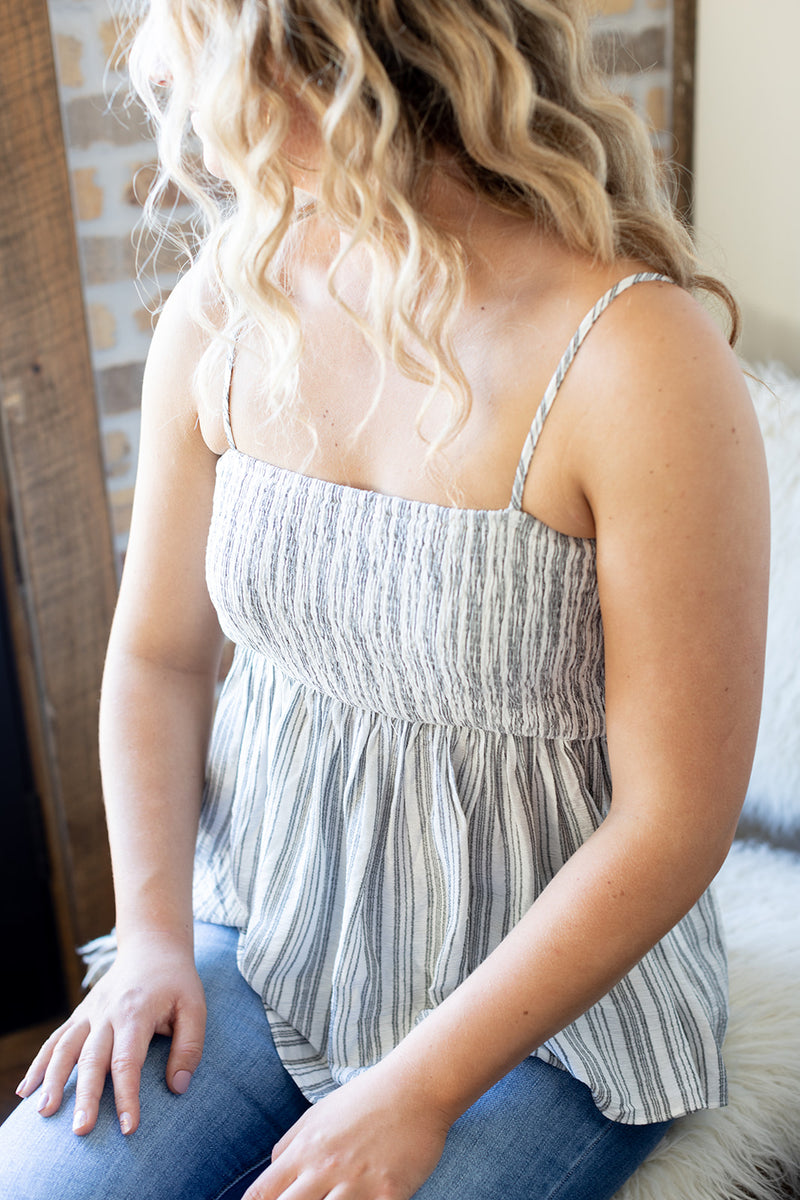 Made For Sun Stripe Tank - *LOW STOCK*