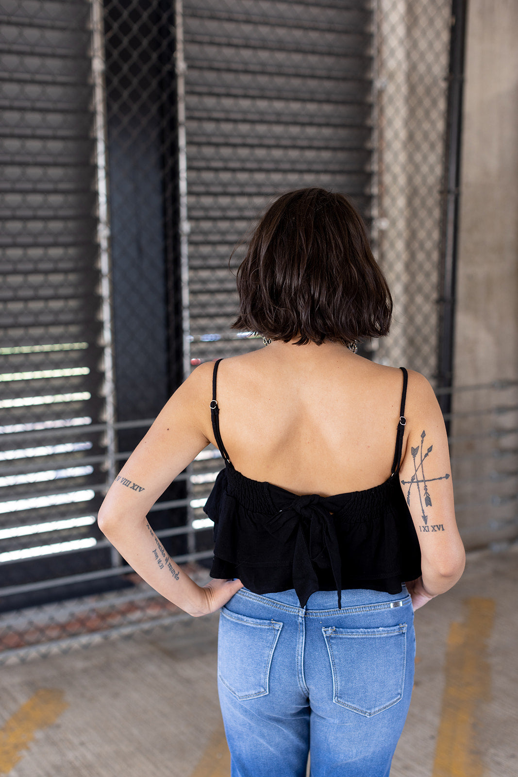 Hear The Waves Tier Ruffle Tank - *1 LEFT*