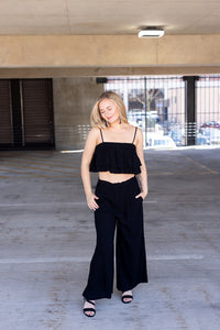 Hear The Waves Tier Ruffle Tank - *1 LEFT*