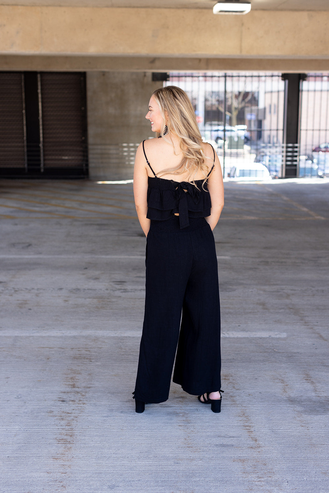 Hear The Waves Tier Ruffle Tank - *1 LEFT*