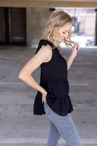 Evening Delight One Shoulder Tank - *1 LEFT*