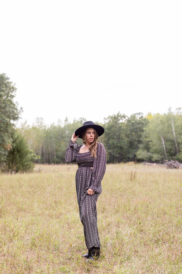 Wild and Free Cut Out Maxi Dress - *1 LEFT*